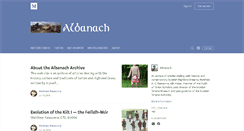 Desktop Screenshot of albanach.org